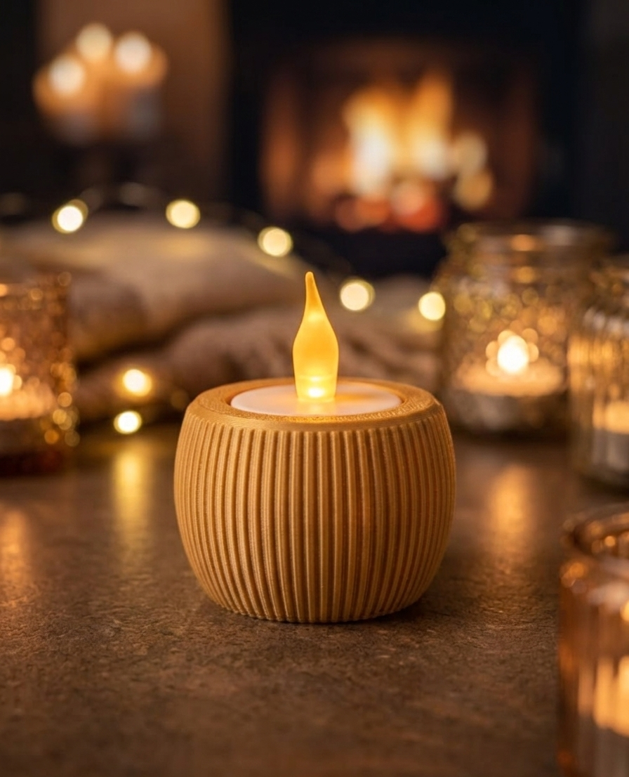 3D Tea Light Mini