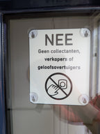 🛑 NEE Bord Raam