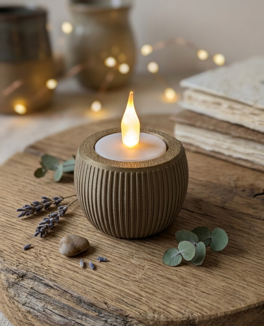 3D Tea Light Mini