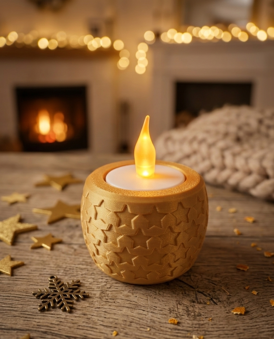 3D Tea Light Mini