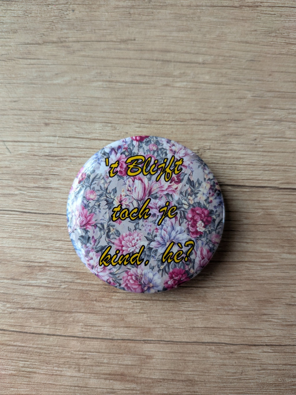 De Retro Jurk-Button