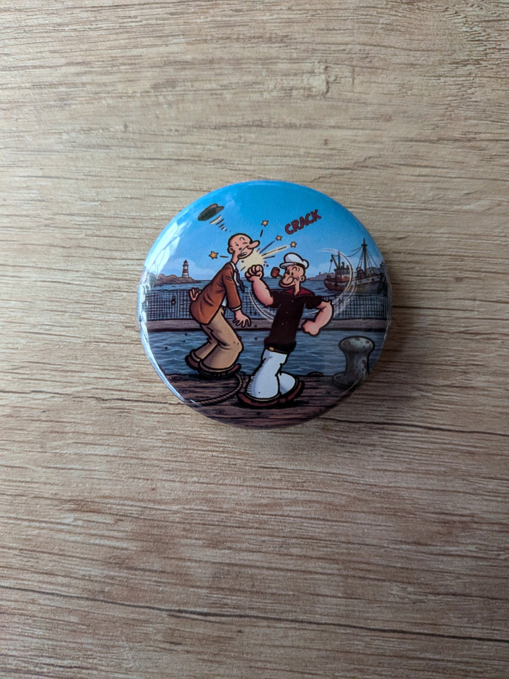 Krachtige Matroos Button