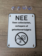 🛑 NEE Bord Raam