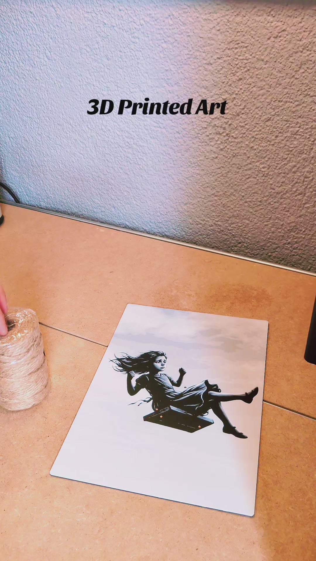 Meisje op de Schommel